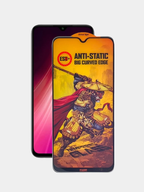Защитное стекло Anti-Static для Xiaomi Redmi Note 8 / Сяоми Редми Нот 8