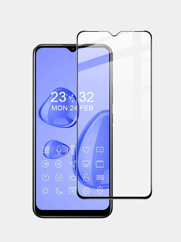 Защитное стекло для Realme Narzo 50i, 50A, 50i Prime, Реалме Нарзо 50Ай, 50А,50Ай Прайм