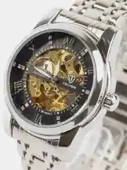 Серый мужские наручные механические часы TEVISE 9005 с автоподзаводом