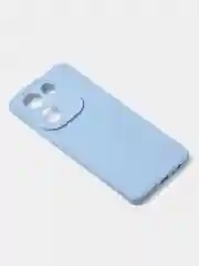 Голубой чехол для Tecno Camon 20 4G / Tecno Camon 20 Pro 4G, цветной, матовый, с защитой камеры