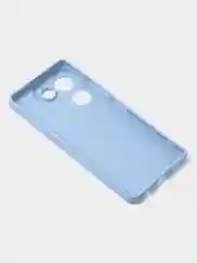 Голубой чехол для Tecno Camon 20 4G / Tecno Camon 20 Pro 4G, цветной, матовый, с защитой камеры