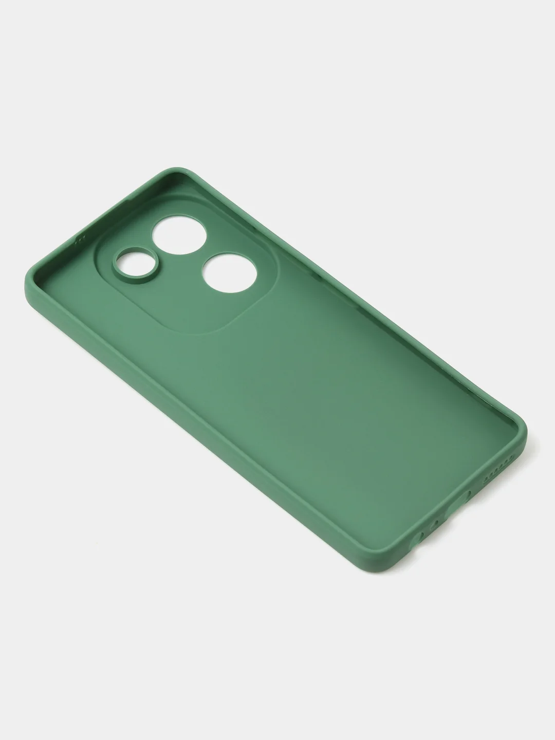 Зеленый чехол для Tecno Camon 20 4G / Tecno Camon 20 Pro 4G, цветной, матовый, с защитой камеры