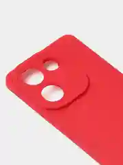 Красный чехол для Tecno Camon 20 4G / Tecno Camon 20 Pro 4G, цветной, матовый, с защитой камеры