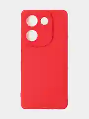 Красный чехол для Tecno Camon 20 4G / Tecno Camon 20 Pro 4G, цветной, матовый, с защитой камеры