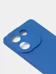 Синий чехол для Tecno Camon 20 4G / Tecno Camon 20 Pro 4G, цветной, матовый, с защитой камеры