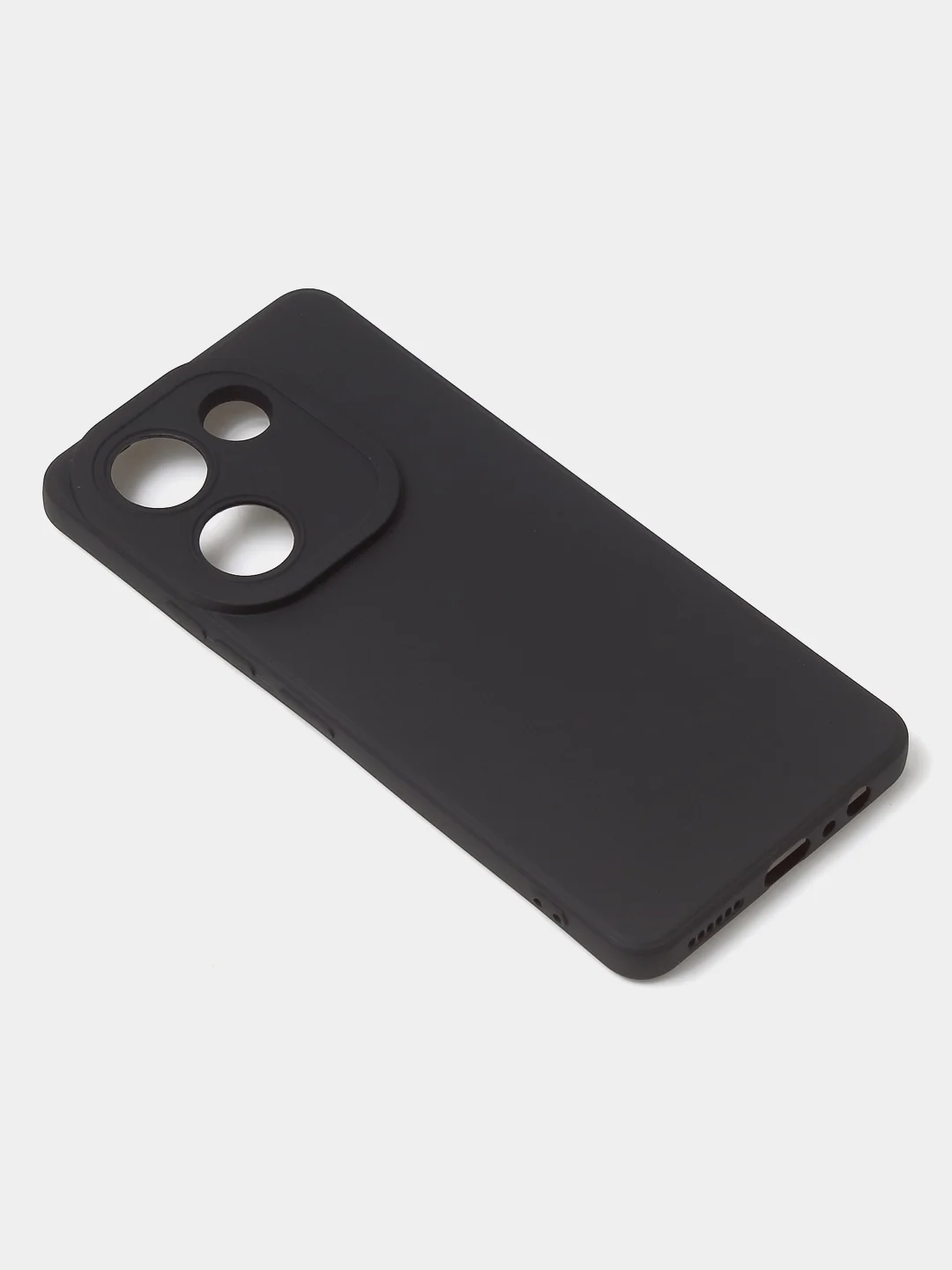 Черный чехол для Tecno Camon 20 4G / Tecno Camon 20 Pro 4G, цветной, матовый, с защитой камеры