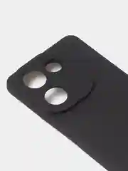 Черный чехол для Tecno Camon 20 4G / Tecno Camon 20 Pro 4G, цветной, матовый, с защитой камеры