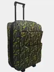 Желтый чемодан текстильный Kartex