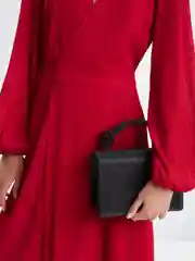 Серебряный сумка женская Zarina со стразами