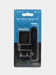 Черный сетевое зарядное устройство BOROFONE BA52A USB-Type-C/USB-Lightning(Apple Iphone)