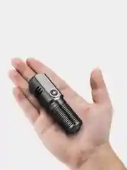 Черный светодиодный аккумуляторный мини фонарь с Type-c проводом