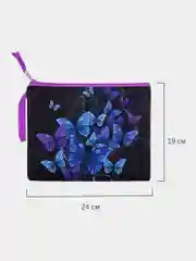 Папка для тетрадей Brauber Fly Aways, А5, 1 отделение, на молнии с ручкой, 271499