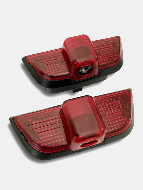 Штатная подсветка дверей с логотипом Mercedes - Benz C (W204) 200/230/260/280/300 №PMC-BZ5
