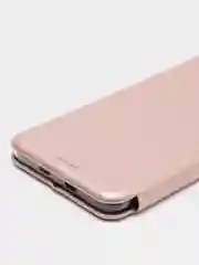 Розовый чехол книжка Xiaomi POCO F3, POCO M3, POCO X3 NFC, POCO X3 PRO с функцией подставки