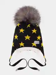 Коричневый шапка зимняя Arctic kids для мальчика