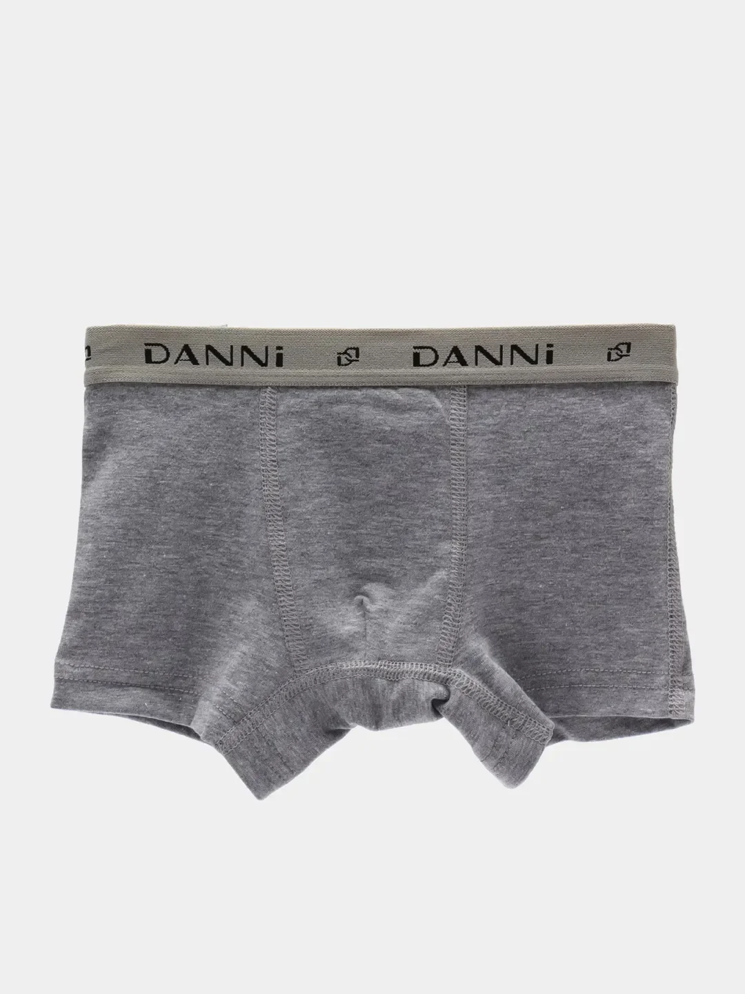 Серый металлик трусы детские для мальчиков DANNI Boxer, от 1 года до 12 лет