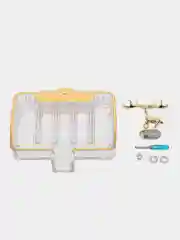 Прозрачный изящная мыльница