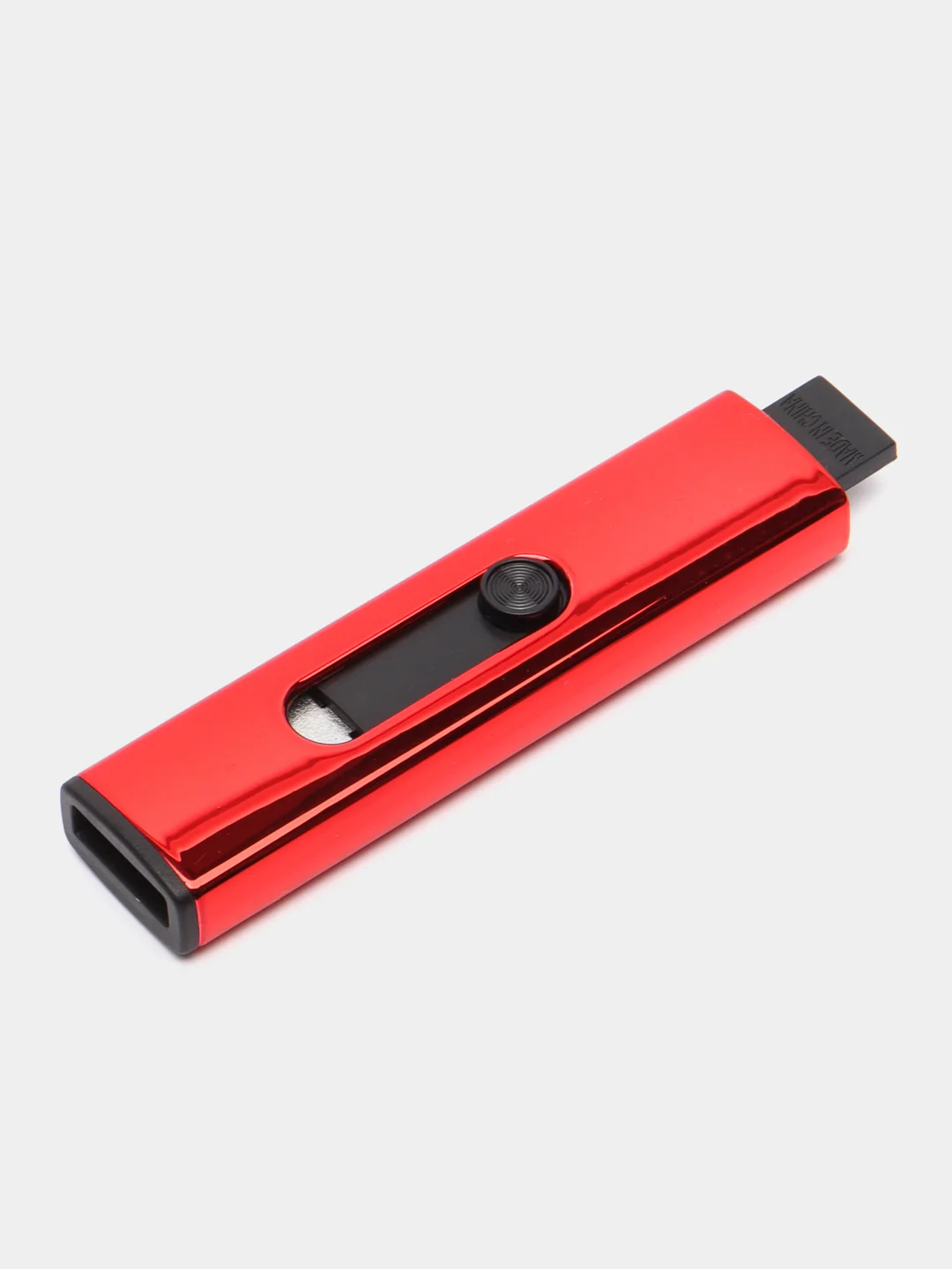 Алый зажигалка спираль, в коробке, USB зарядка, без проводов