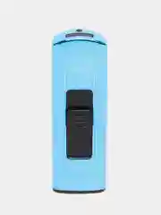Лазурный зажигалка спираль, в коробке, USB зарядка, без проводов