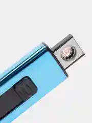 Лазурный зажигалка спираль, в коробке, USB зарядка, без проводов