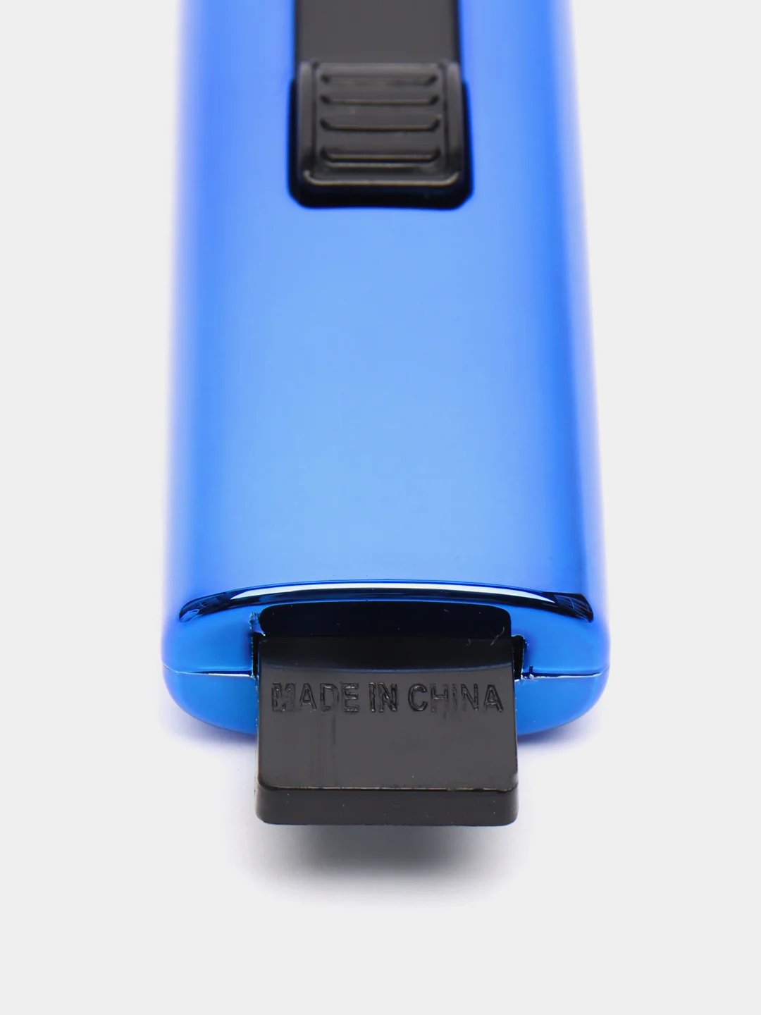 Синий зажигалка спираль, в коробке, USB зарядка, без проводов