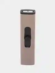 Тёмно-серый зажигалка спираль, в коробке, USB зарядка, без проводов