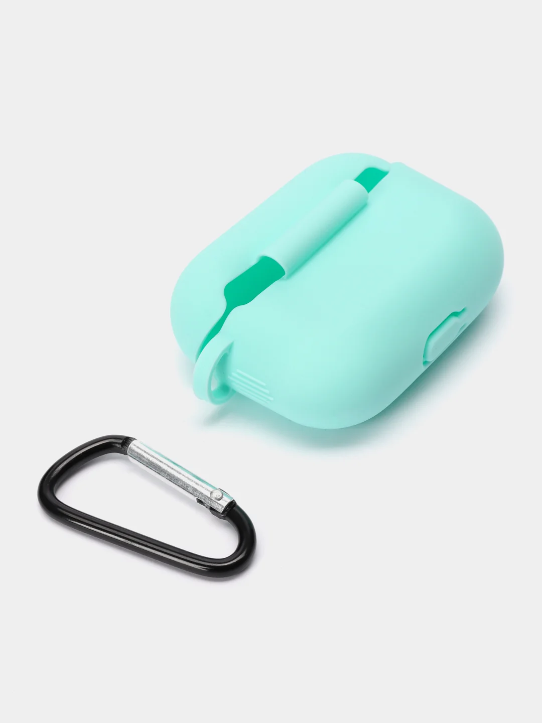 Бирюзовый силиконовый чехол для Airpods Pro, Airpods 2, Airpods 3
