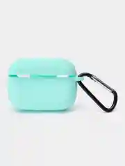 Бирюзовый силиконовый чехол для Airpods Pro, Airpods 2, Airpods 3