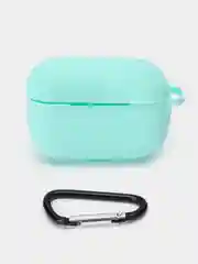 Бирюзовый силиконовый чехол для Airpods Pro, Airpods 2, Airpods 3