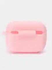 Розовый силиконовый чехол для Airpods Pro, Airpods 2, Airpods 3