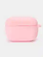 Розовый силиконовый чехол для Airpods Pro, Airpods 2, Airpods 3