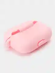 Розовый силиконовый чехол для Airpods Pro, Airpods 2, Airpods 3