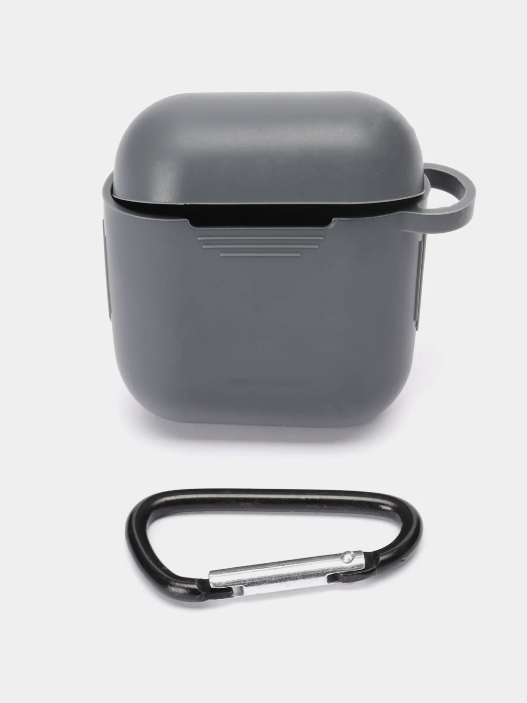 Серый силиконовый чехол для Airpods Pro, Airpods 2, Airpods 3