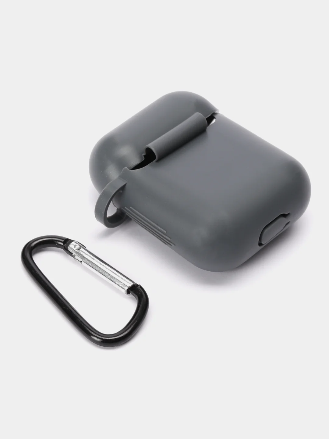 Серый силиконовый чехол для Airpods Pro, Airpods 2, Airpods 3