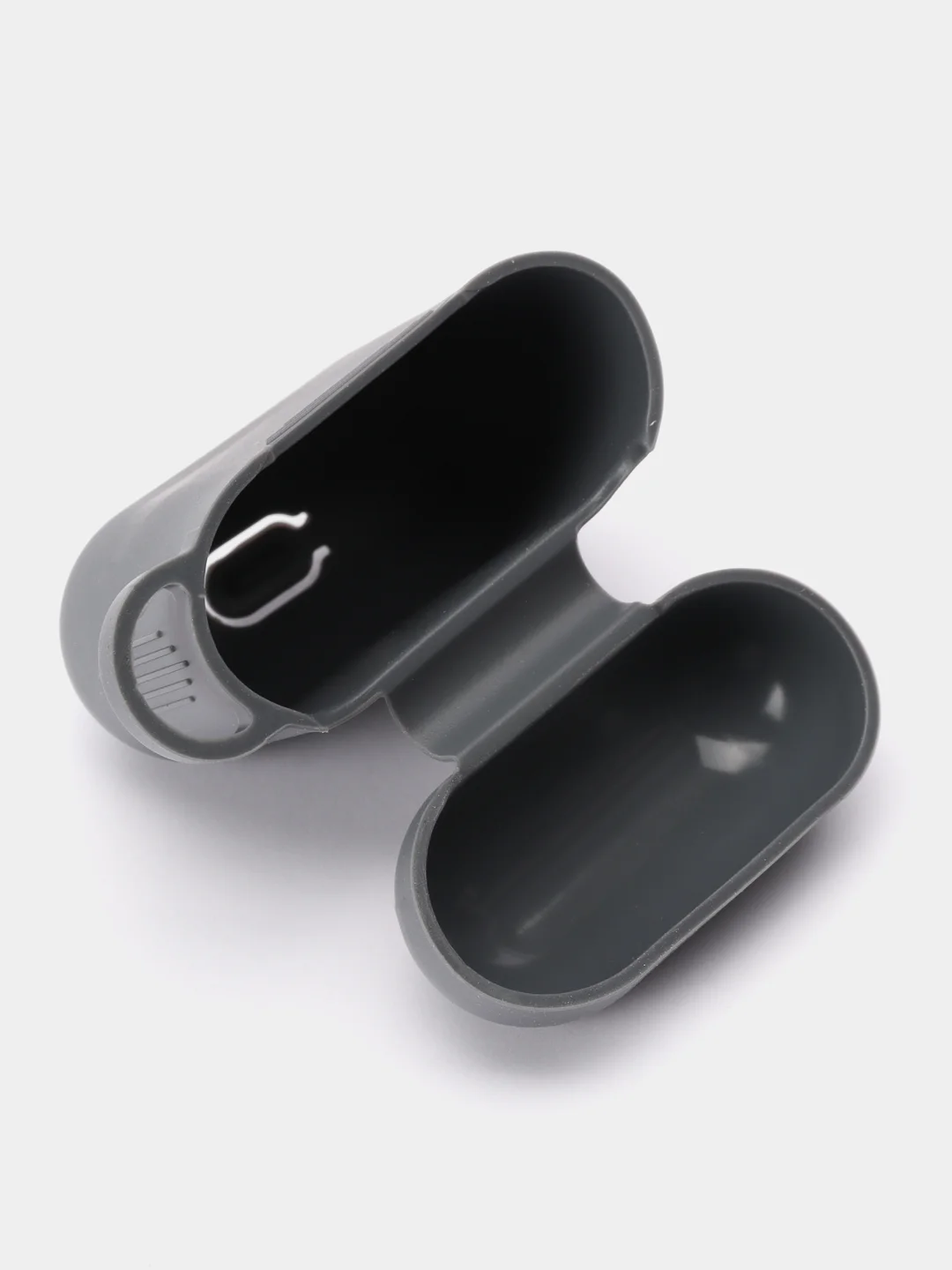 Серый силиконовый чехол для Airpods Pro, Airpods 2, Airpods 3