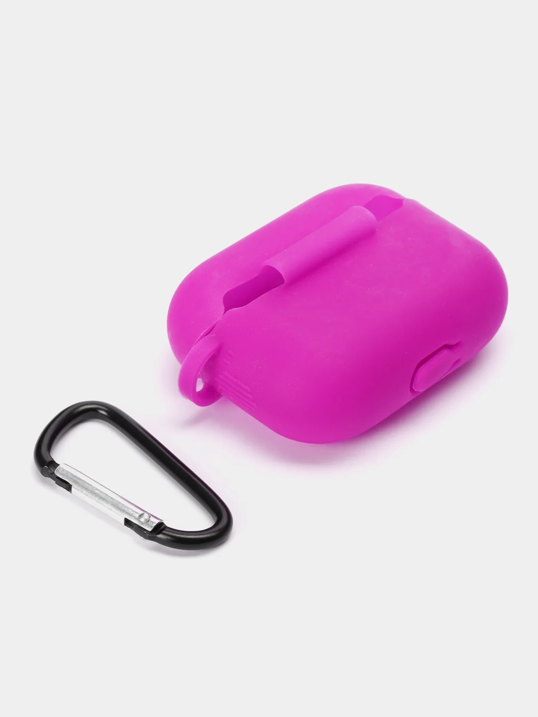 Фиолетовый силиконовый чехол для Airpods Pro, Airpods 2, Airpods 3