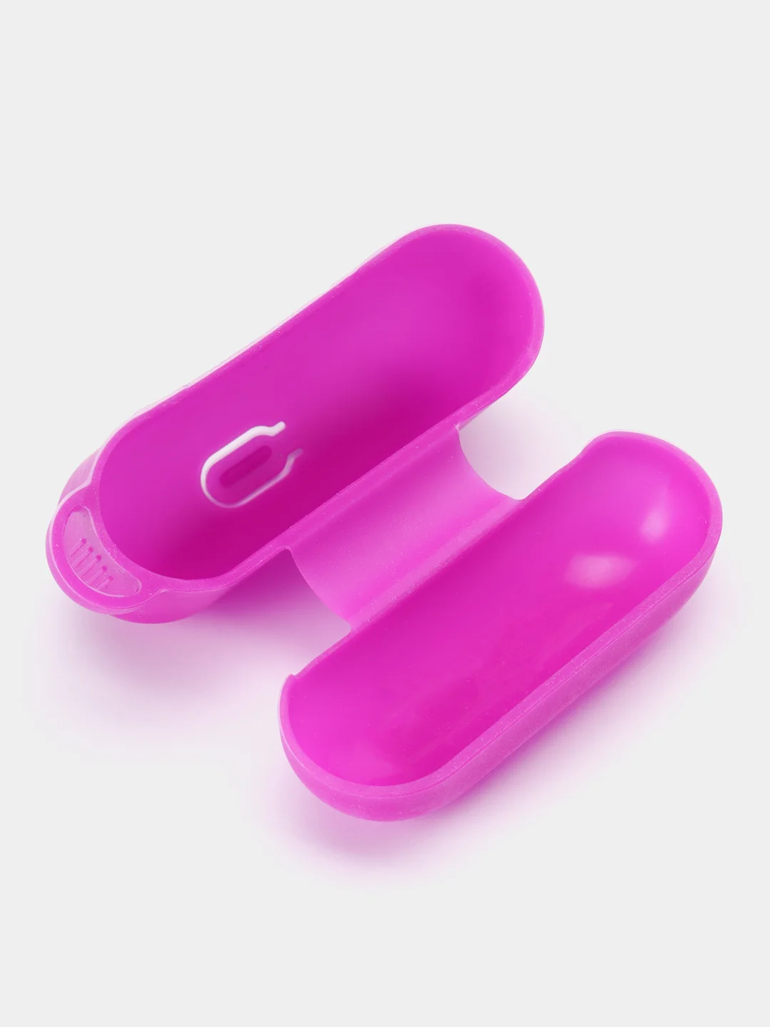 Фиолетовый силиконовый чехол для Airpods Pro, Airpods 2, Airpods 3