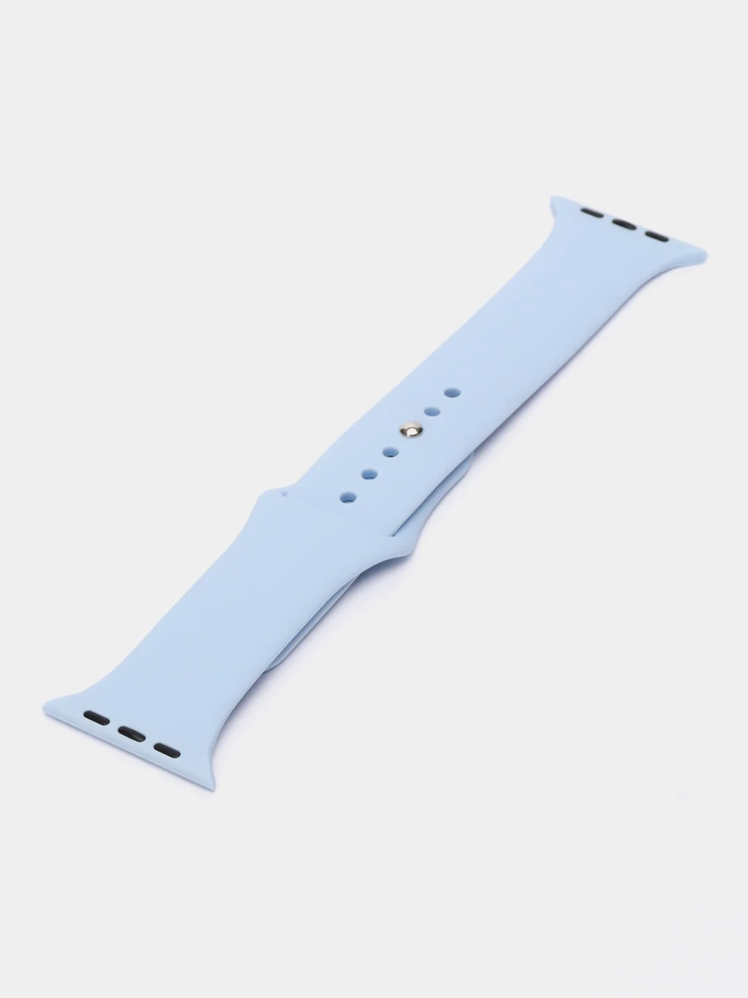 Небесно-голубой ремешок для Apple Watch 38 мм / 40 мм / 42 мм / 44 мм , размер M, силиконовый