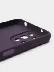 Фиолетовый чехол для Xiaomi Redmi 12 (Сяоми Редми 12), силиконовый, под кожу