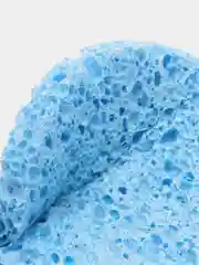 Лазурный спонж для умывания пористый