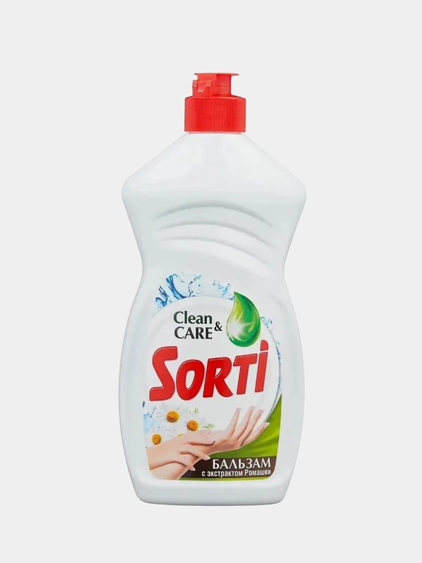 Средство для мытья посуды SORTI "Бальзам с экстрактом ромашки", 450 г