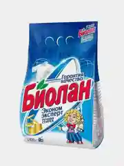 Стиральный порошок БИОЛАН "Эконом Эксперт", 2400 г, ручная стирка