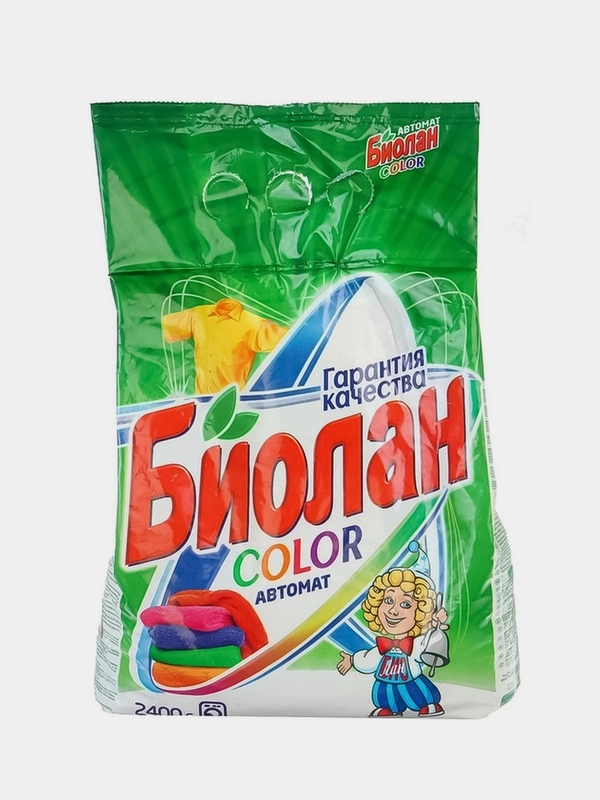 Стиральный порошок БИОЛАН Color, Автомат, 2400 г