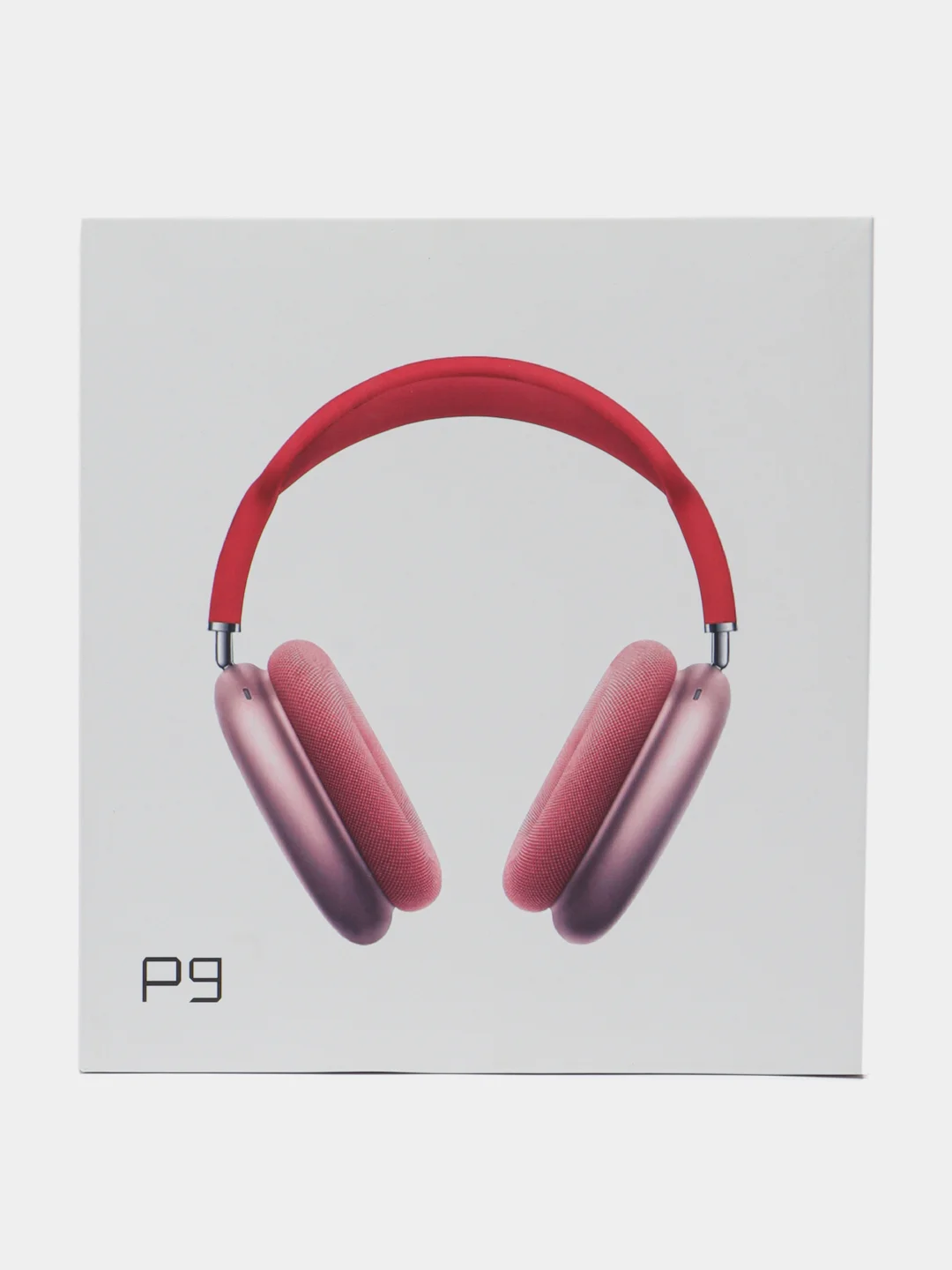 Красный беспроводные наушники P9, полноразмерные, накладные большие, Bluetooth