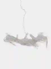 Белый гирлянда штора 2 х 2 м, 3 х 2 м