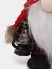 Кремовый гном новогодний