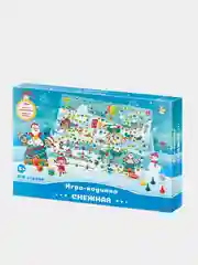 Голубой настольная игра ходилка Зимняя