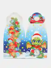 Разноцветный коробка для конфет Новогодняя 1,5 кг