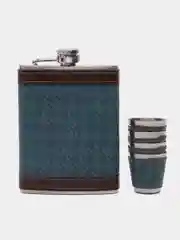 Ледяной подарочный набор, мужской: фляга с рюмками