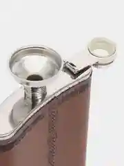 Медный подарочный набор, мужской: фляга с рюмками